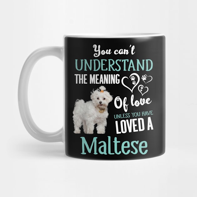 Maltese Dog Quote For Maltese Lovers by White Martian